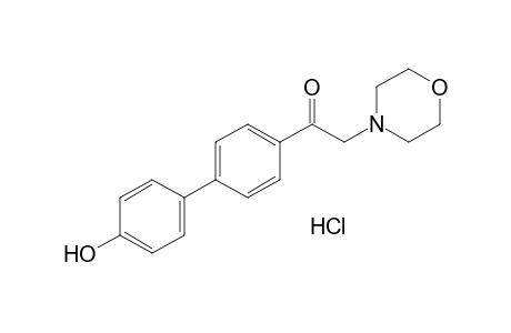 4'-(p-hydroxyphenyl)-2-morpholinoacetophenone, hydrochloride