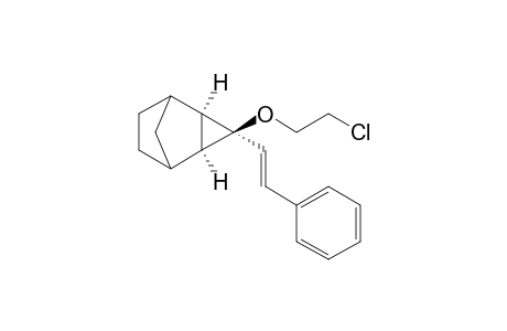 meso-(2S,3S,4R)-3-(2-Chloroethoxy)-3-[(E)-2-phenylethenyl]tricyclo[3.2.1.0(2,4)]octane
