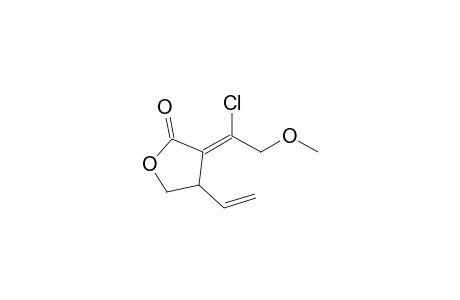 3-(1'.-Chloro-2'-methoxyethylidene)-4-(ethenyl)-tetrahydrofuran-2-one