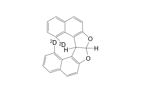 1,14-Dideutero-7a,14c-dihydronaphtho[2,1-b]naphtho[1',2':4,5]furo[3,2-d]furan