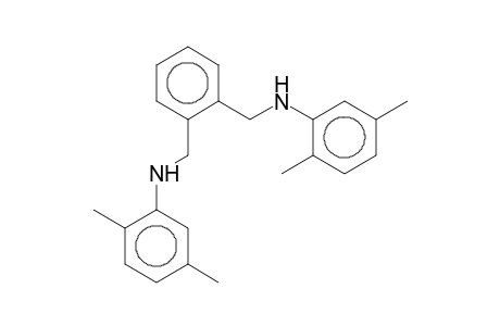 Benzene, 1,2-bis(2,5-dimethylphenylaminomethyl)-