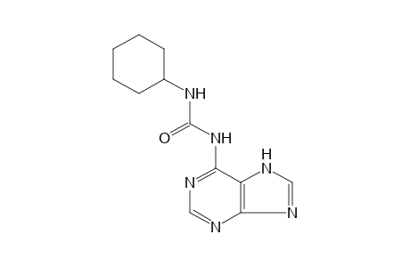 1-CYCLOHEXYL-3-(PURIN-6-YL)UREA