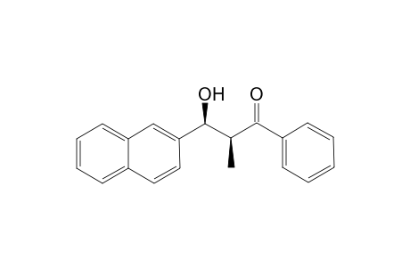 3-Hydroxy-2-methyl-3-(2-naphthyl)-1-phenylpropan-1-one