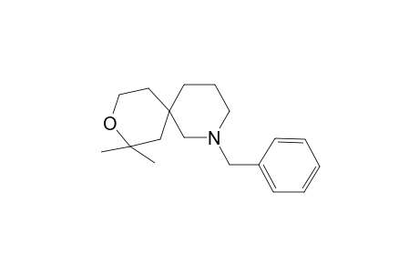 2-Benzyl-8,8-dimethyl-9-oxa-2-azaspiro[5.5]undecane