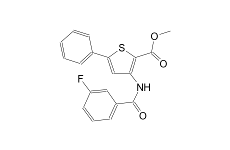 2-thiophenecarboxylic acid, 3-[(3-fluorobenzoyl)amino]-5-phenyl-,methyl ester