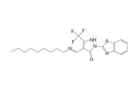2-(1,3-benzothiazol-2-yl)-4-{(E)-[(E)-nonylimino]methyl}-5-(trifluoromethyl)-1,2-dihydro-3H-pyrazol-3-one