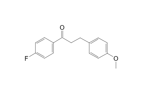 1-(4-fluorophenyl)-3-(4-methoxyphenyl)-1-propanone