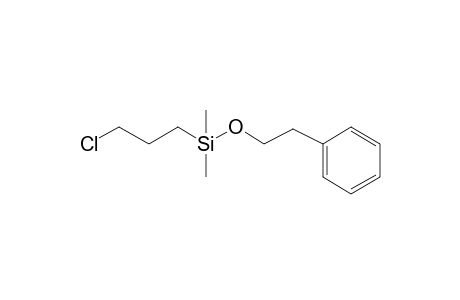 (3-Chloropropyl)(dimethyl)(2-phenylethoxy)silane
