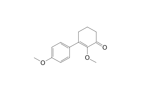 2-cyclohexen-1-one, 2-methoxy-3-(4-methoxyphenyl)-