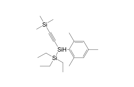 Mesityl(2-(trimethylsilyl)ethynyl)(triethylsilyl)silane