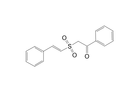 Benzoylmethyl .beta.-styryl sulfone