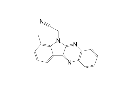 (7-methyl-6H-indolo[2,3-b]quinoxalin-6-yl)acetonitrile