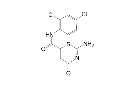 2-Amino-N-(2,4-dichlorophenyl)-4-keto-5,6-dihydro-1,3-thiazine-6-carboxamide