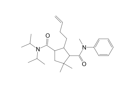 2-(3'-butenyl)-N,N-diisopropyl-N'-phenyl-N',4,4-trimethyl-1,3-cyclopentanedicarboxamide