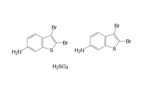 2,3-dibromobenzo[b]thiophen-6-amine, sulfate
