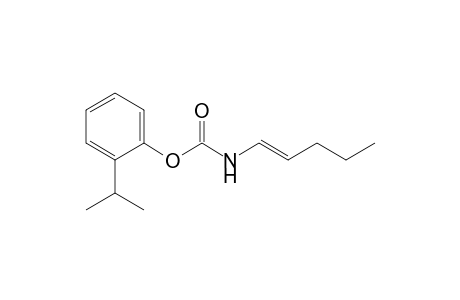 Carbamic acid, 1-pentenyl-, 2-(1-methylethyl)phenyl ester