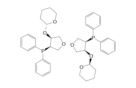 (3R,4R,2'-RAC)-3-(DIPHENYLPHOSPHINO)-4-O-(TETRAHYDROPYRAN-2'-YL)-TETRAHYDROFURAN-4-OL