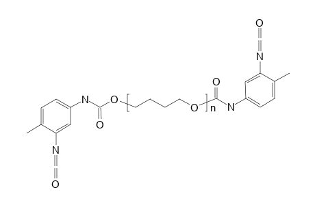 Poly(1,4-butanediol), tolylene 2,4-diisocyanate terminated