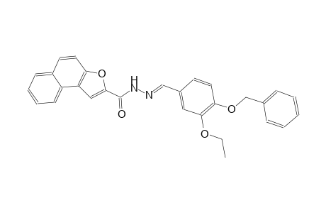 N'-{(E)-[4-(benzyloxy)-3-ethoxyphenyl]methylidene}naphtho[2,1-b]furan-2-carbohydrazide