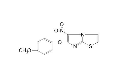 6-(p-METHOXYPHENOXY)-5-NITROIMIDAZO[2,1-b]THIAZOLE