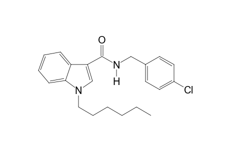 N-(4-Chlorobenzyl)-1-hexyl-1H-indole-3-carboxamide