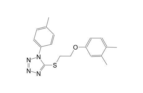 1H-tetrazole, 5-[[2-(3,4-dimethylphenoxy)ethyl]thio]-1-(4-methylphenyl)-
