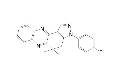 3-(4-Fluoro-phenyl)-5,5-dimethyl-4,5-dihydro-3H-2,3,6,11-tetraaza-cyclopenta[a]anthracene