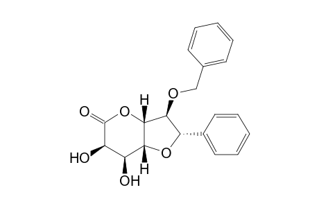 (+-)-(1R,4R,5S,6R,8S,9S)-9-(Benzyloxy)-4,5-dihydroxy-8-phenyl-2,7-dioxabicyclo[4.3.0]nonan-3-one [altholactone(5)]