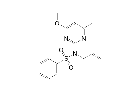 N-allyl-N-(4-methoxy-6-methyl-2-pyrimidinyl)benzenesulfonamide