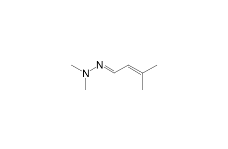2-Butenal, 3-methyl-, dimethylhydrazone