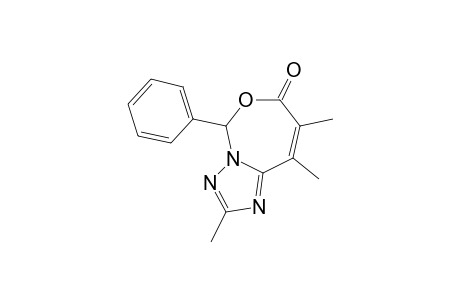 2,8,9-trimethyl-5-phenyl-5H-[1,2,4]triazolo[1,5-c][1,3]oxazepin-7-one