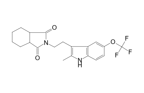 2-{2-[2-methyl-5-(trifluoromethoxy)-1H-indol-3-yl]ethyl}hexahydro-1H-isoindole-1,3(2H)-dione
