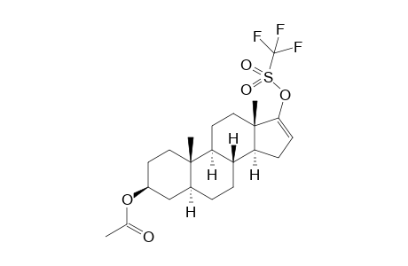 3beta-Acetyloxy-5alpha-androst-16-en-17-triflate
