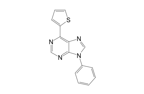 6-(2-Thienyl)-9-phenylpurine