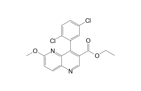 Ethyl 4-(2,5-Dichlorophenyl)-6-methoxy-1,5-naphthyridine-3-carboxylate