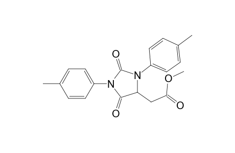 Methyl 2-(2,5-dioxo-1,3-di-p-tolylimidazolidin-4-yl)acetate