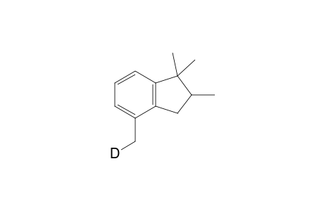 2,3-Dihydro-4-deuteriomethyl-1,1,2-trimethyl-1H-indene
