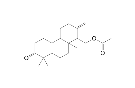 6-(Acetoxymethyl)-5-methylene-1,7,11,11-tetramethyltricyclo[8.4.0.0(2,7)]tetradecan-12-one