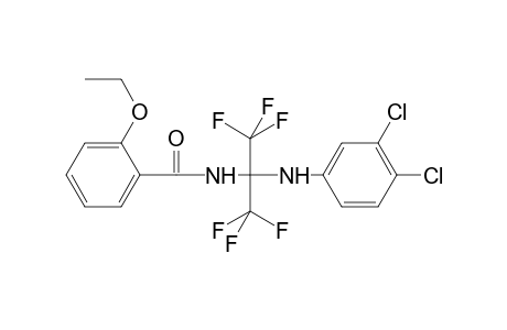N-{2-[(3,4-dichlorophenyl)amino]-1,1,1,3,3,3-hexafluoropropan-2-yl}-2-ethoxybenzamide