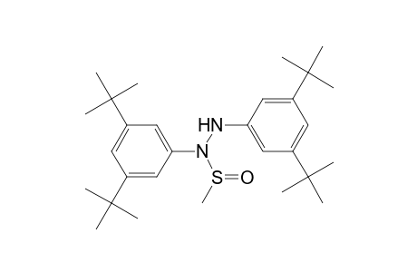 N-Methylsulfinyl-N,N'-bis(3,5-di-t-butylphenyl)hydrazine
