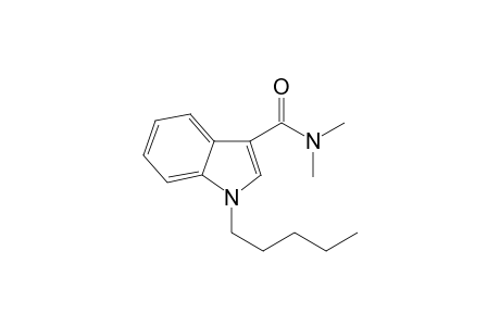 N,N-Dimethyl-1-pentyl-1H-indole-3-carboxamide