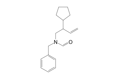 N-BENZYL-N-(2-CYCLOPENTYLBUT-3-ENYL)-FORMAMIDE;ROTAMER-A