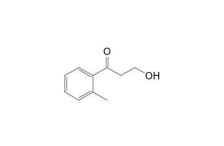 3-Hydroxy-1-(2-methylphenyl)propan-1-one