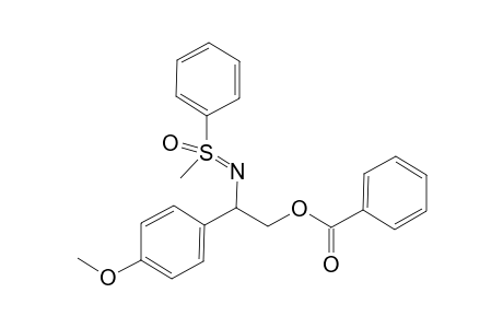 N-[1-(4-Methoxyphenyl)-2-benzoyloxyethyl]-S,S-methylphenylsulfoximine