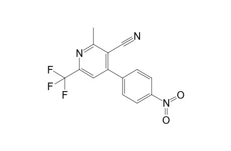 2-Methyl-4-(4-nitrophenyl)-6-(trifluoromethyl)nicotinonitrile
