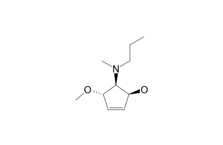 5-METHOXY-4-(N-METHYL-N-PROPYLAMINO)-CYClOPENTEN-3-OL