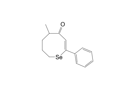 5-Methyl-2-phenyl-5.6.7.8-tetrahydroselenocin-4-one