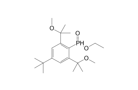 Ethyl [4-t-Butyl-2,6-bis(1-methoxy-1-methylethyl)phenyl]phosphinate