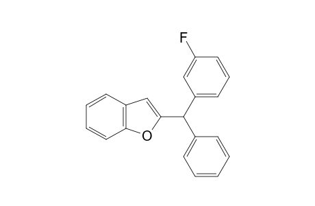 2-((3-Fluorophenyl)(phenyl)methyl)benzofuran