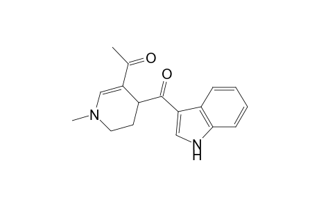 Ethanone, 1-[1,4,5,6-tetrahydro-4-(1H-indol-3-ylcarbonyl)-1-methyl-3-pyridinyl]-